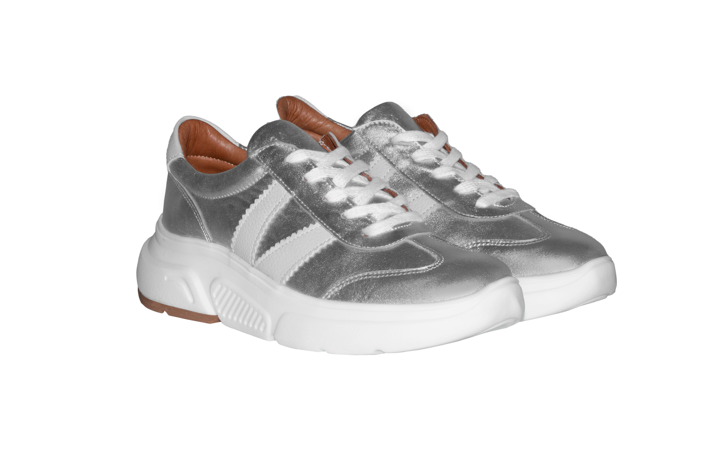 Tenis Nube Napa Plata
