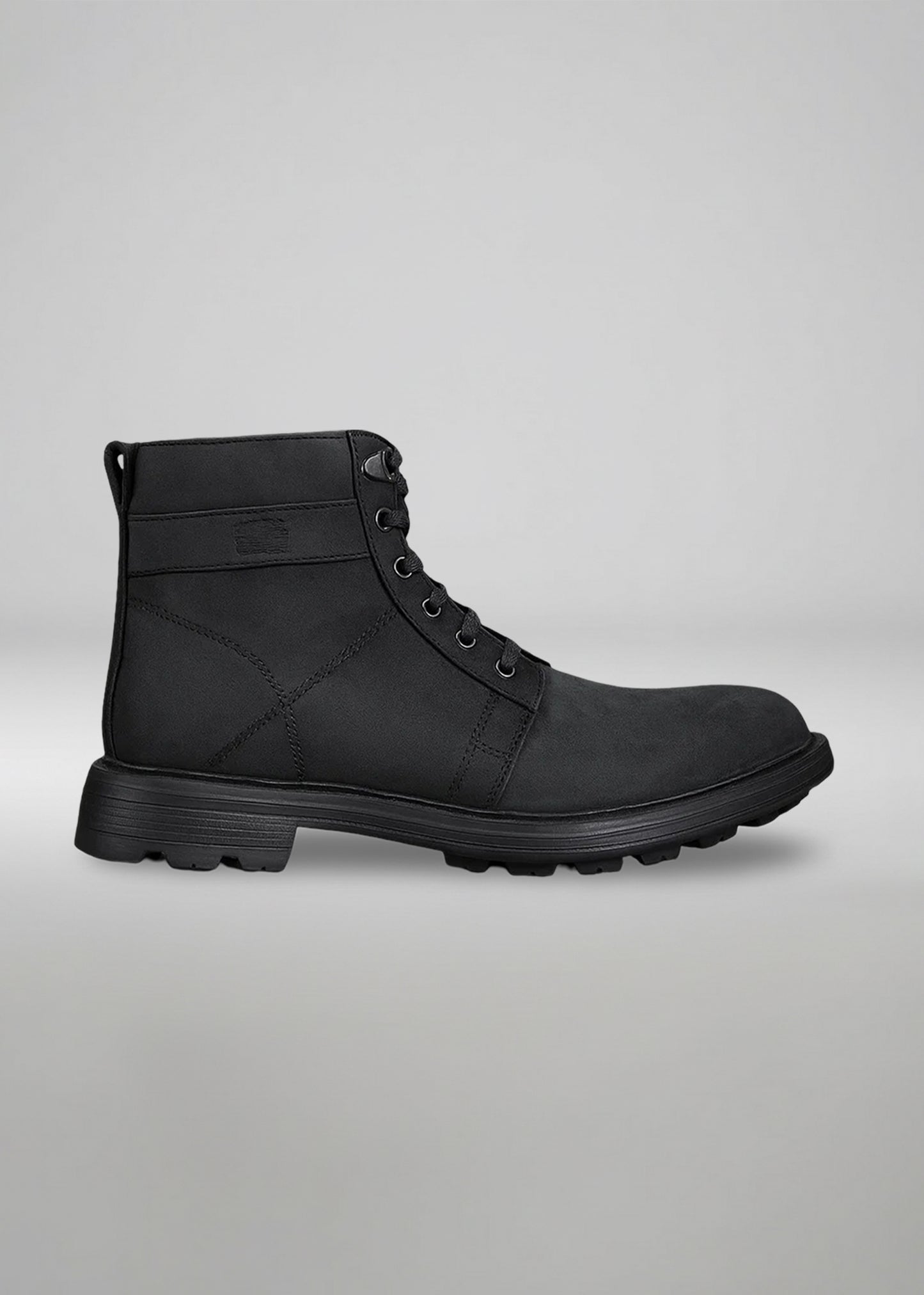 Bota Combat Rosselvelt Piel Negro