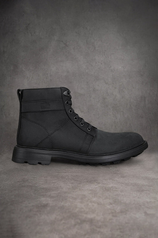 Bota Combat Rosselvelt Piel Negro