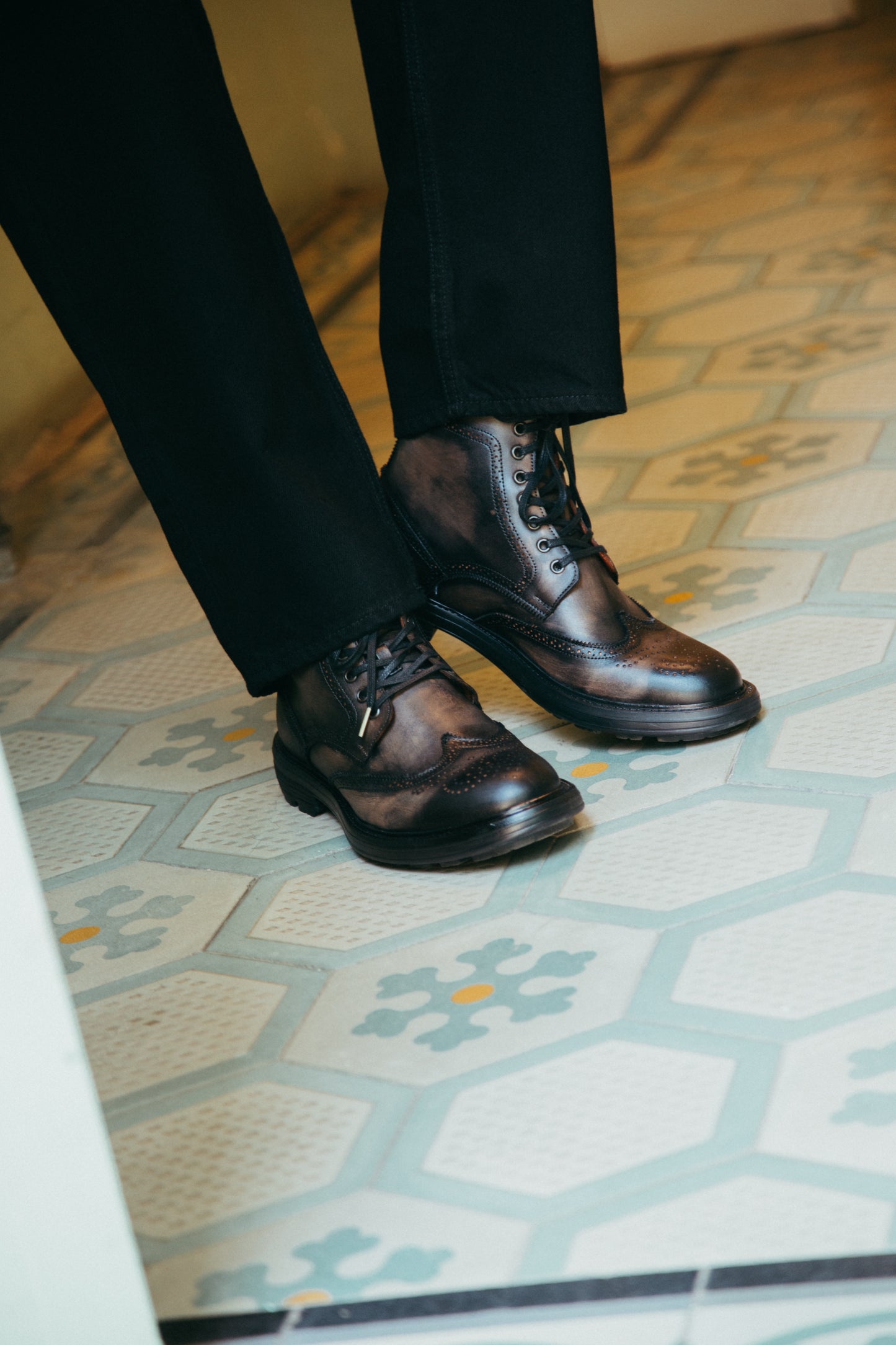 Rosselvet Camel Crust Negro