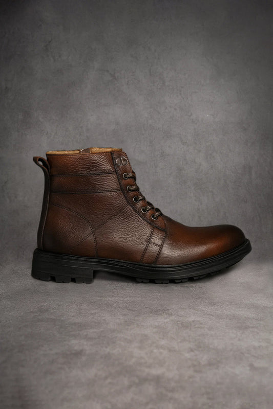 Bota Combat Rosselvelt Piel Café